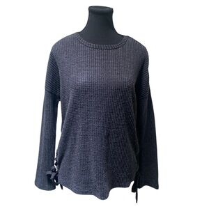 Z Supply Charcoal Knit TOP NWT S